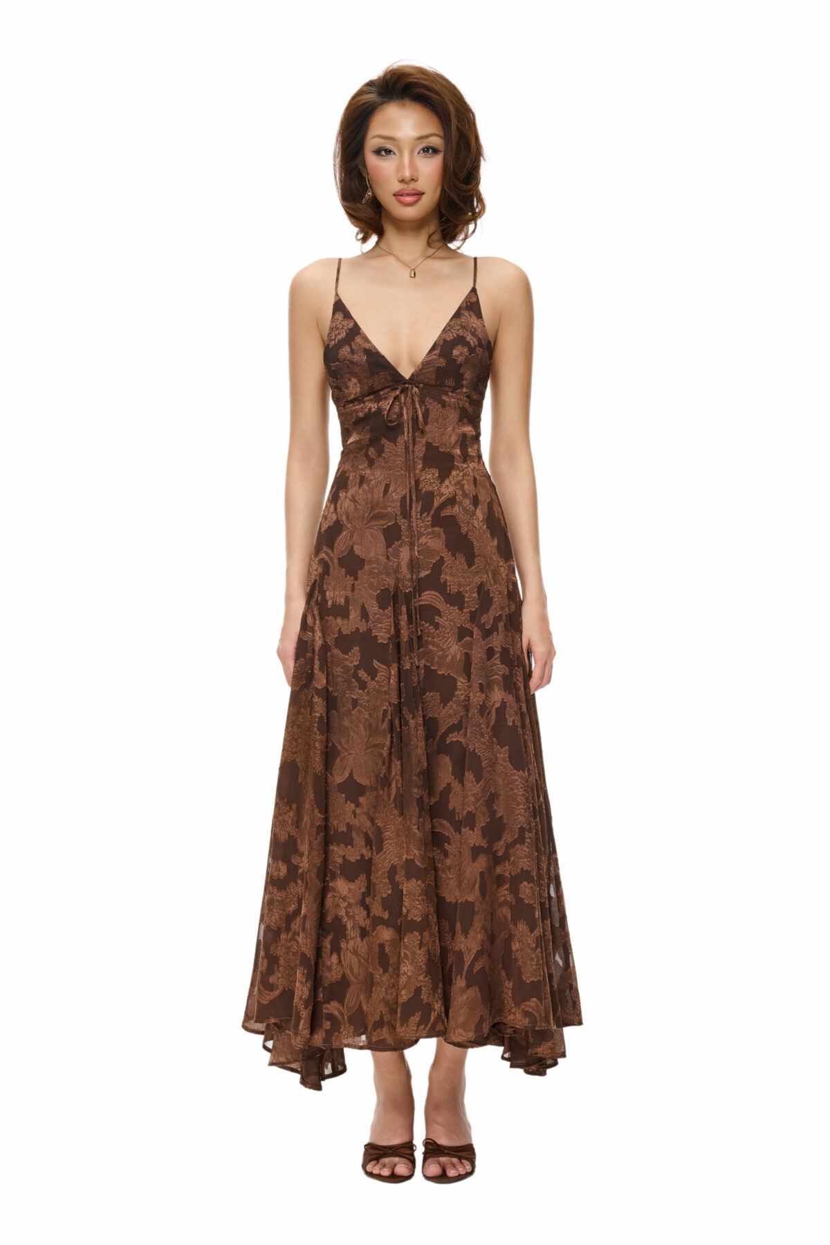 Helena Dress - Brown