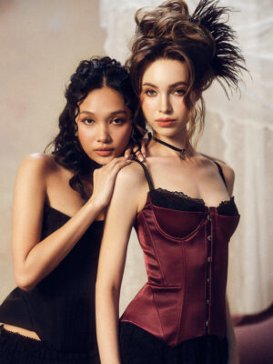 Kate Corset Bordeaux - Image 5